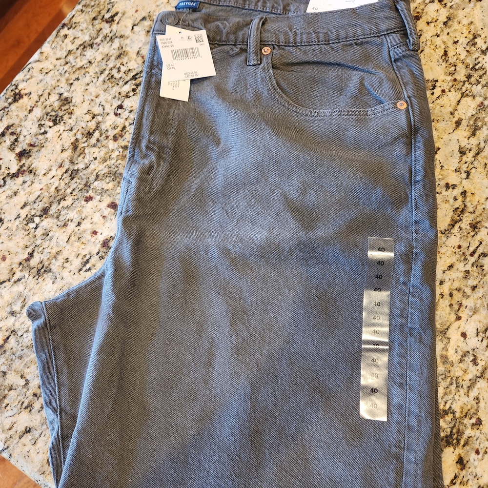 American Eagle Easyflex Gray Jean Shorts